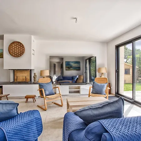 Maison Familiale Moderne Pres De La Pour 12 Personnes - Fr-1-788-85 Merville-Franceville-Plage